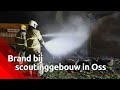 De schade aan de blokhut van de Osse scoutinggroep is aanzienlijk