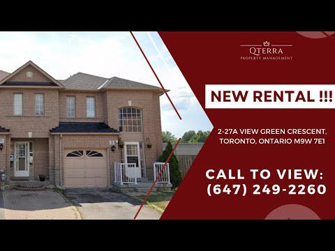 2-27A View Green Crescent, Toronto, Ontario M9W 7E1 - Video 7 of 7