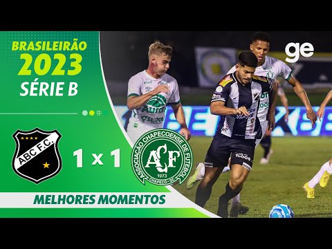 Gols e lances de ABC-RN x Chapecoense
