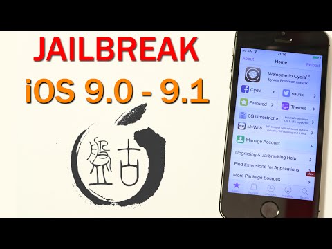 How to Jailbreak iOS 9.1 / 9.0.2 / 9.0.1 / 9.0 Using Pangu (Untethered) iPhone, iPod touch & iPad