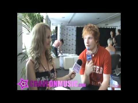 Ed Sheeran chats to Craveonmusic at the Girl Guides Big Gig