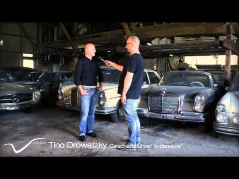 Thumbnail for v-classics findet umfangreiche Mercedes-Benz Oldtimer Sammlung by Mercedes-Benz W111, Mercedes-Benz W18, Mercedes-Benz W108, Mercedes-Benz W113, BMW, Mercedes-Benz W187, video, Mercedes-Benz W10, Mercedes-Benz, Mercedes-Benz W11, vide, Mercedes-Benz CLA, Mercedes-Benz V-Class, Mercedes-Benz W136