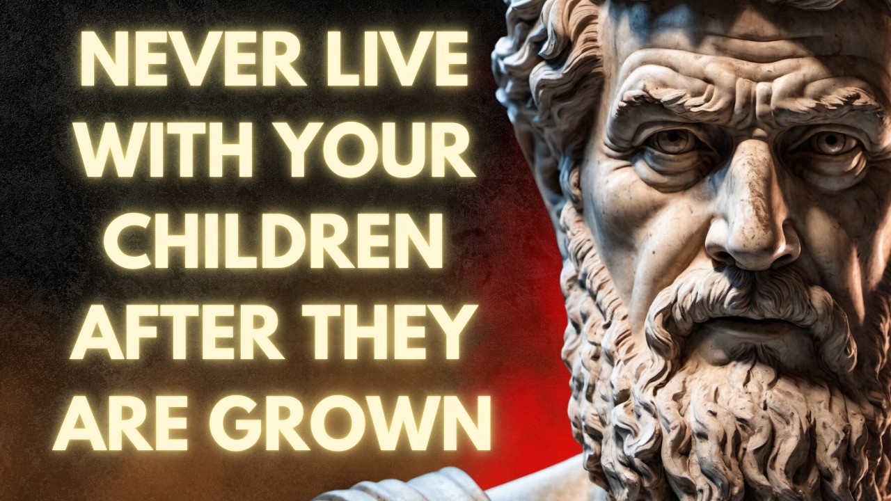 Think Twice Before Living with Your Children in Old Age, it could be a BIG MISTAKE | STOICISM