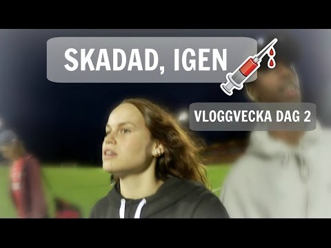 Skadad, igen | Vloggvecka dag 2
