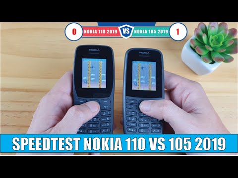 Speedtest new Nokia Feature Phone 2019 | Nokia 105 2019 vs Nokia 110 2019