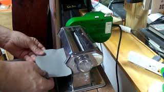 Test of Makin's Clay Machine Motor