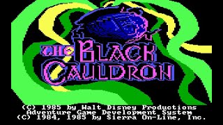 The Black Cauldron Tandy 1000 SX Real Hardware Playthrough