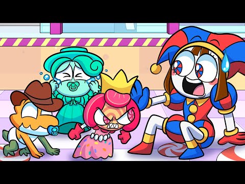 THE AMAZING DIGITAL CIRCUS, But They're BABIES?! UNOFFICIAL Animation