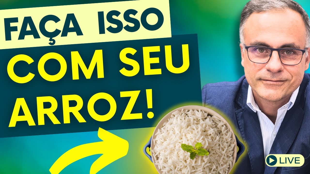 ARROZ COM MENOS CARBOIDRATOS: a mudança que você precisa!