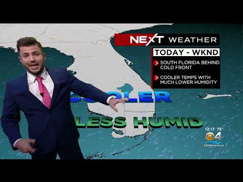 NEXT Weather: Miami + South Florida Forecast - Friday Afternoon 1/6/23