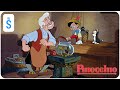 Pinocchio 1940 Scene Little Wooden Head