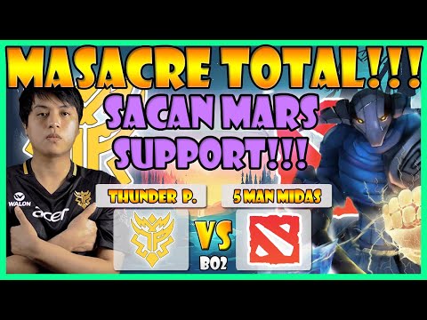 THUNDER PREDATOR VS 5MAN MIDAS BO2[GAME 1] BTS PRO SEASON 4: AMERICAS - DOTA 2 PRO