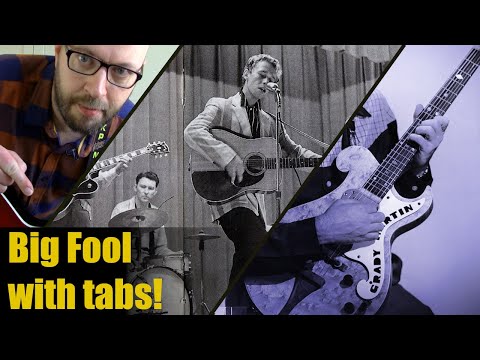 Rockabilly guitar lesson - Grady Martin, Ronnie Self - Big Fool