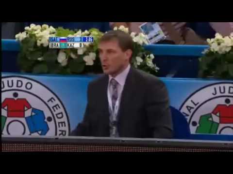 JUDO 2011 World Championships: Mansur Isaev (RUS) Rinat Ibragimov (KAZ)