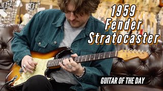 Video thumbnail for 1959 Fender Stratocaster Sunburst | Guitar of the Day by Normans Rare Guitars