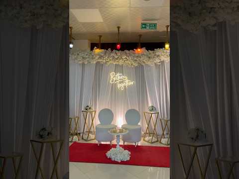 Hilal ve İbrahim’in Nişanı #wedding #decoration #eventplanner