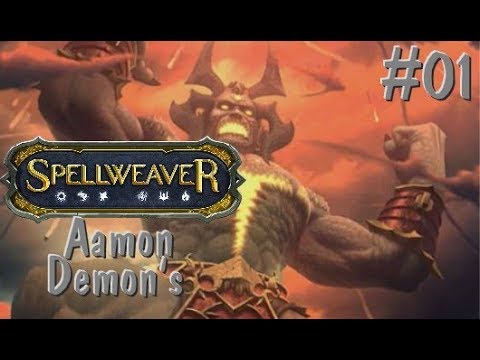 Spellweaver Ranked #61 Aamon Aggro Demon's part 1 (English / Facecam)