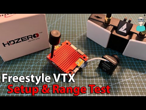 HDZero Freestyle 1W HD VTX - Review, Setup & Range Test
