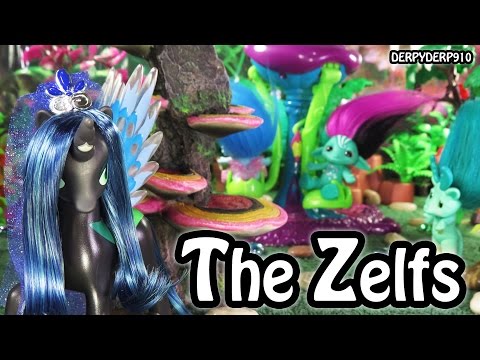 MLP Frozen Princess 4:  Zelfs, Chrysalis, Twilight Sparkle, Derpy , Zecora My Little Pony Toy Review