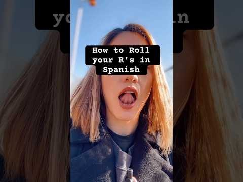 Roll your R in Spanish! Is easier than you think!