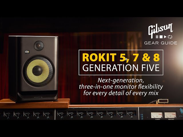 Monitor da studio attivo Nearfield KRK Rokit RP5 G5 video