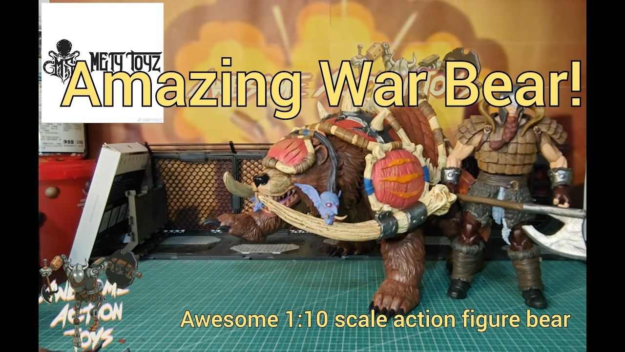Mety Toys Zul'Aman Battle Bear.... WOW! Amazing with your 1:12 - 1:10 scale fantasy action figures!