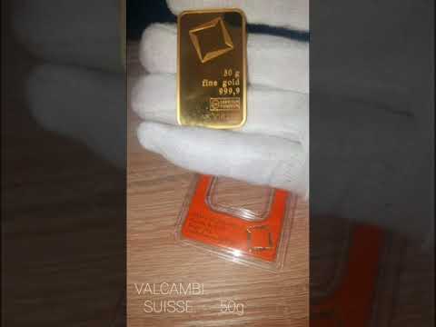 50g Gold Bar | Valcambi