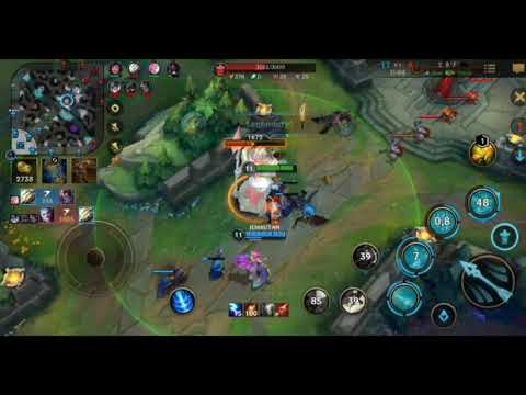 QuadraKILL master yi support by MF - WildRift patch 2.2b