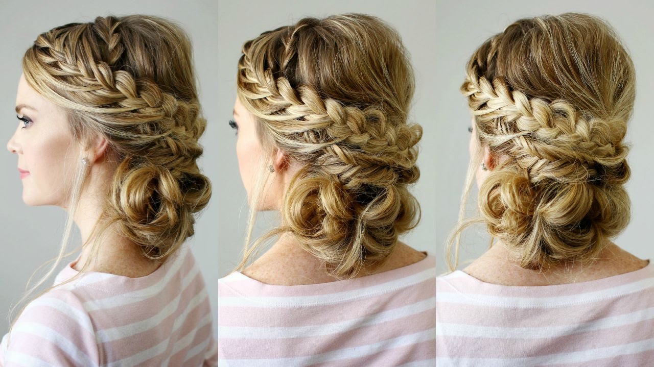 Double Braid Textured Updo | Missy Sue
