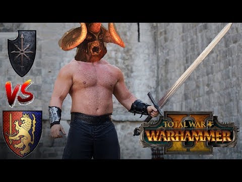 Chaos vs Bretonnia | THE MOUNTAIN GOD THAT RIDES: Total War Warhammer 2