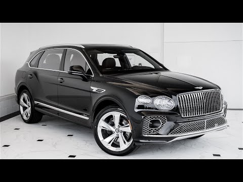 Black Crystal on Cricket Ball 2023 Bentley Bentayga Extended Wheelbase Azure First Edition
