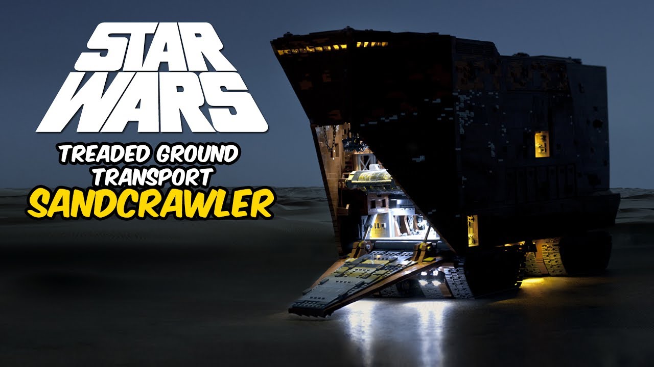 Lego Star Wars Sandwalker Took Nine Months To Build