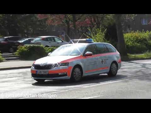 MTD des DRK Düsseldorf auf Alarmfahrt