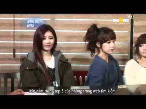 VIETSUB 120107 KBS2 Guerilla Date T-ara cut