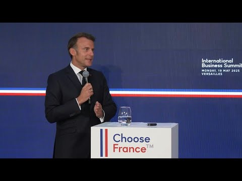Macron calls for loosening EU business regulations at Versailles summit | AFP