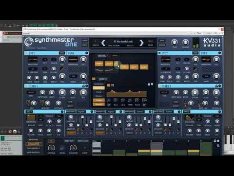 Synthmaster One bug report video - BROWSER DISAPPEAR