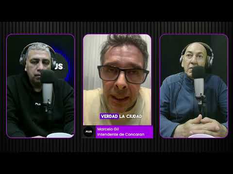 Marcelo Gil en Plus TV: viviendas, agua, obras, trabajo y los proyectos para Concarán
