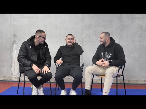 Alen Džankić i Miloš Kaludjerović nakon održanog MFC 20 eventa u Podgorici