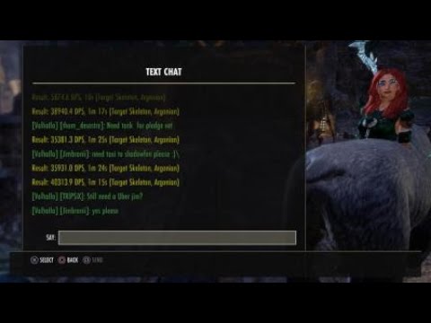 The Elder Scrolls Online: 40K dps 3Mil parse Magden Self Buffed