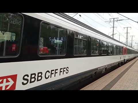 #br420 SBB #SBB #RE4/4" Einfahrt hat ein IC aus Zürich HB