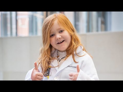 Audrina’s wish ‘to be a scientist’ | Make-A-Wish UK