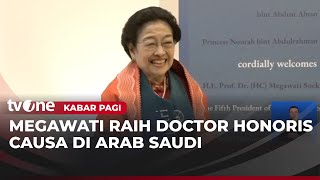 Download lagu Megawati Soekarnoputri Dianugerahi Gelar Doctor Honoris Causa ke-11 di Arab Saudi | Kabar Pagi mp3