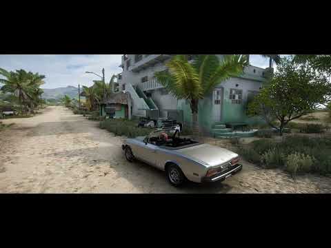 Forza Horizon 5 - Fiat 124 Spider pure sounds - no HUD ultrawide gameplay