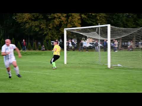 Rzut karny obroniony przez Macieja Banickiego w 95' Mecz: UKS Unia Fredropol-LKS Cresovia Kalników