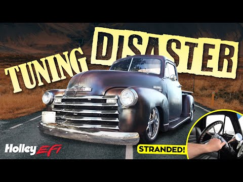 Cool 51 Chevy Breaks Down and Leaves Me Stranded. Tuning Disaster