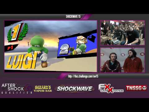 Shockwave 15 Smash 4 - FX DFW Dakpo (Luigi, ZSS) vs DA Phenom (Fox) - Winners Bracket