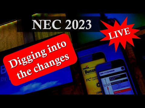 NEC2023 Changes LIVE
