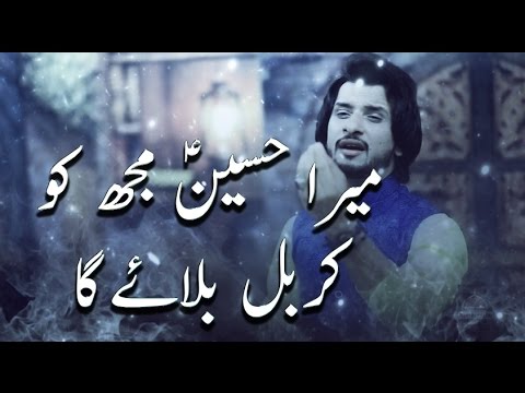 Qasida - Mera Hussain As Muje Kerbala Bolaye Ga - Malik Ali Abbas - 2017