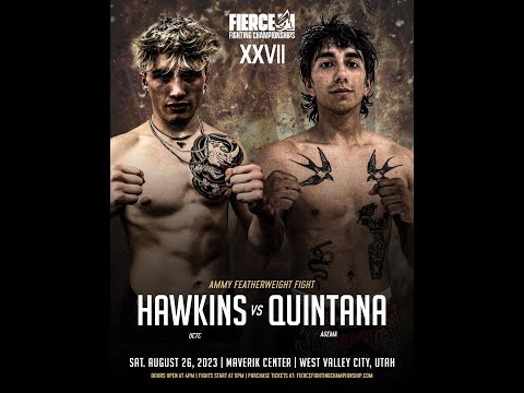 FULL FIERCE FIGHT | PARIS HAWKINS VS  GUS QUINTANA