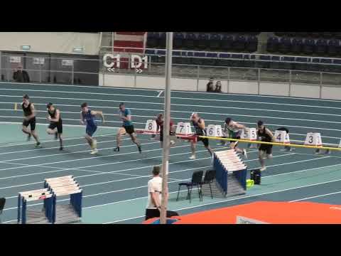 60m M bieg 1 - Toruń 20230114